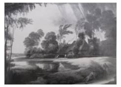 paintings CB:343 Riders assaulting a Village