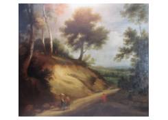 paintings CB:356 Travellers on a Sunken Road