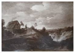 Landscape with Cottage and Sunken Road