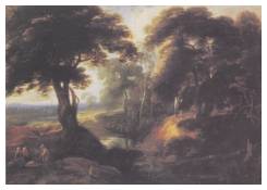 paintings CB:38 Wooded Landscape