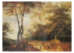 Landscape with Hunters