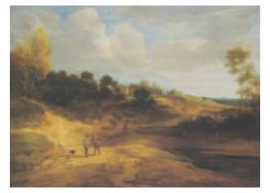 Extensive Dune Landscape with Travellers