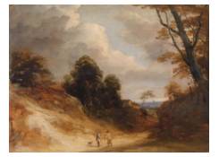 Work 50: Flemish Landscape with Sandbank and Figures