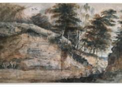 drawings CB:537 Wooded Landscape