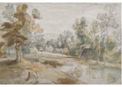 Work 547: View of a Monastery in the Forêt de Soignes