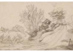 drawings CB:587 Hilly Landscape with a Road