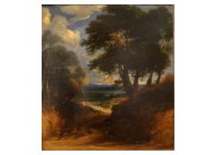 Work 61: A Sunken Road with a View of a Valley