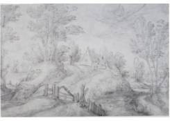 Work 611: Farmhouse in a Woody Landscape
