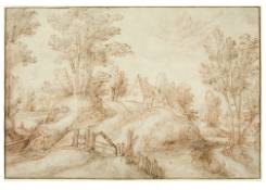 Work 611: Farmhouse in a Woody Landscape