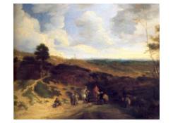 Sandy Landscape with Horsemen