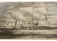 Work 648: Distant View with a Castle