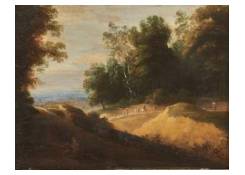 Landscape with Peasants returning from Market
