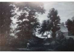 paintings CB:815 Hamlet among Trees