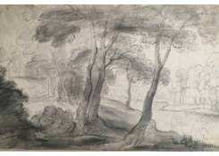 Work 825: Wooded Landscape