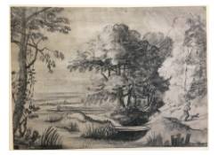 Work 830: Landscape with a Bridge in the Foreground