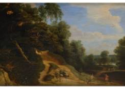 Landscape with Hunters