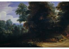 Landscape with Hunters