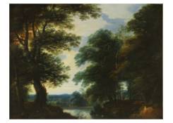 Work 90: A River in a Wooded Landscape