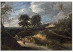 Landscape with Travelers