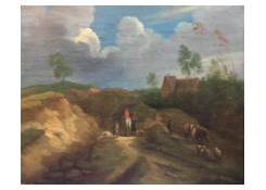 Hilly Landscape with Figures