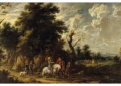 Landscape with a Hunting Party