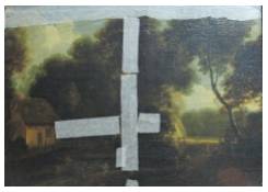 paintings CB:99 Landscape with a Mill and small Figures